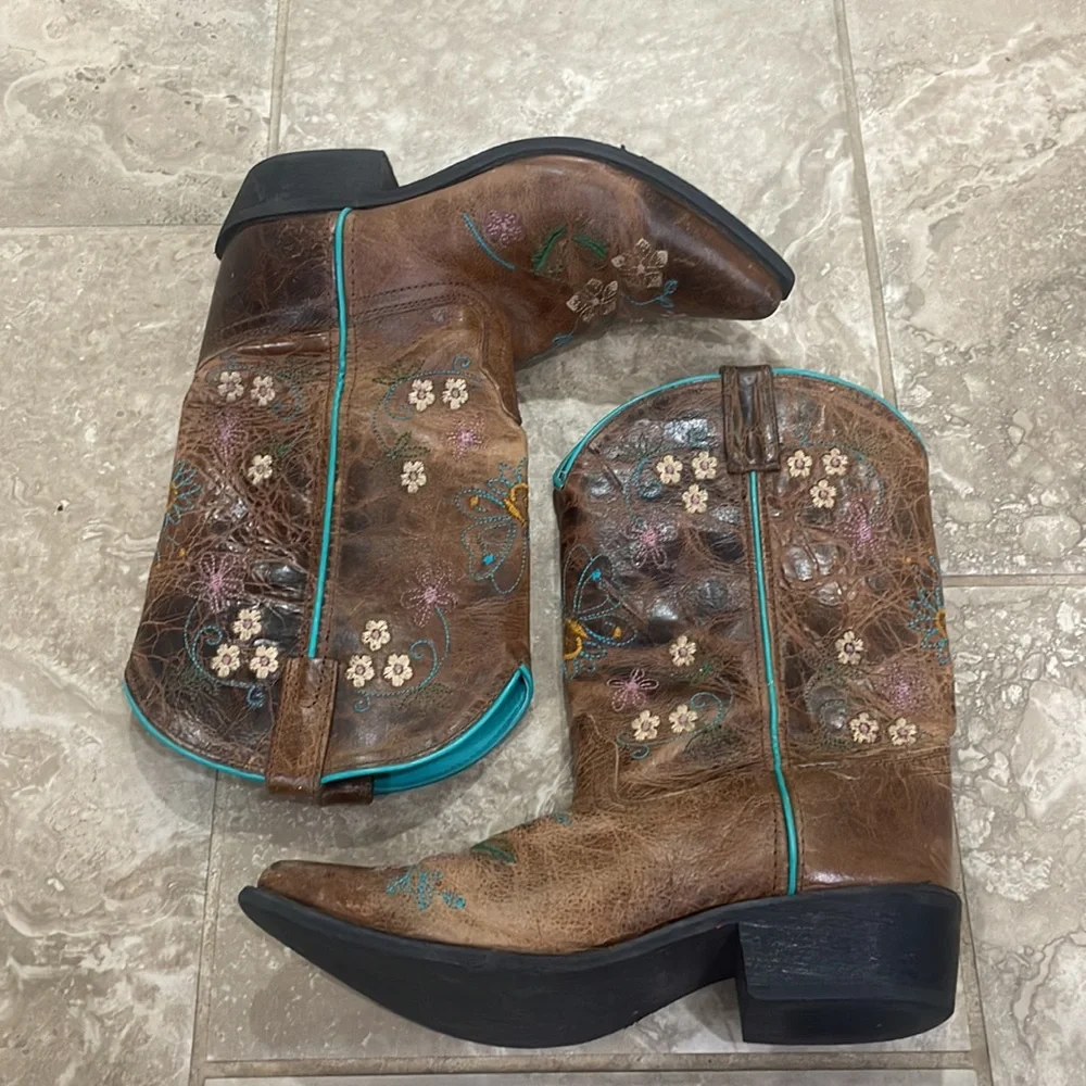 SMOKY MOUNTAIN GIRLs FLORENCE Boots 3861Y‎ Sz 5.5
